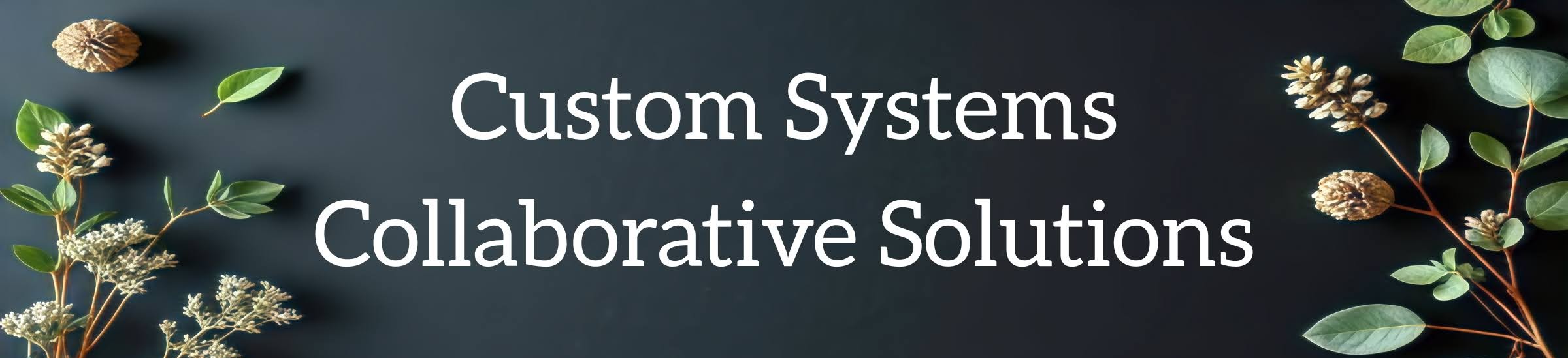 Custom Systems, Collaborative Solutions